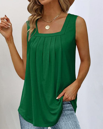 Anne Square Neckline Top