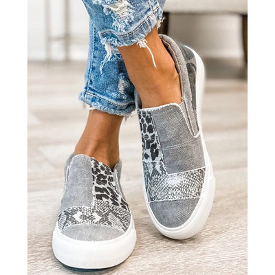 Noemi Canvas Slip-On Sneakers