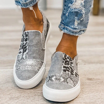 Noemi Canvas Slip-On Sneakers