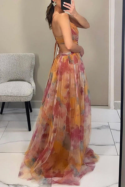 Ellington & Co. – Stunning Floral Print Maxi Dress