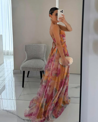 Ellington & Co. – Stunning Floral Print Maxi Dress