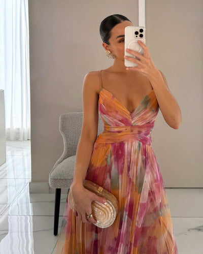Ellington & Co. – Stunning Floral Print Maxi Dress