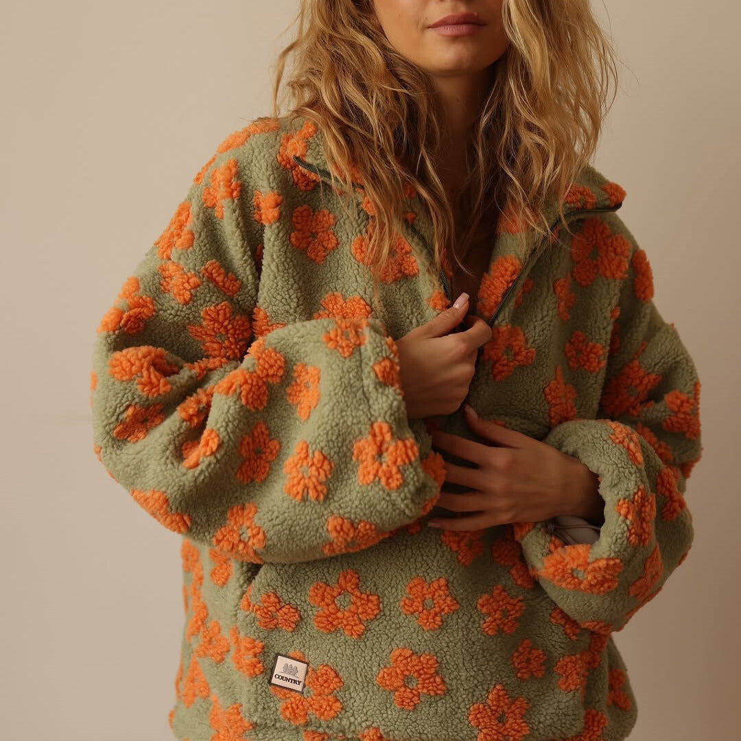 Susan | Floral Print Sweater