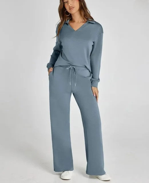 BreezeFlex™ – Wrinkle-Free Fall Lounge Set