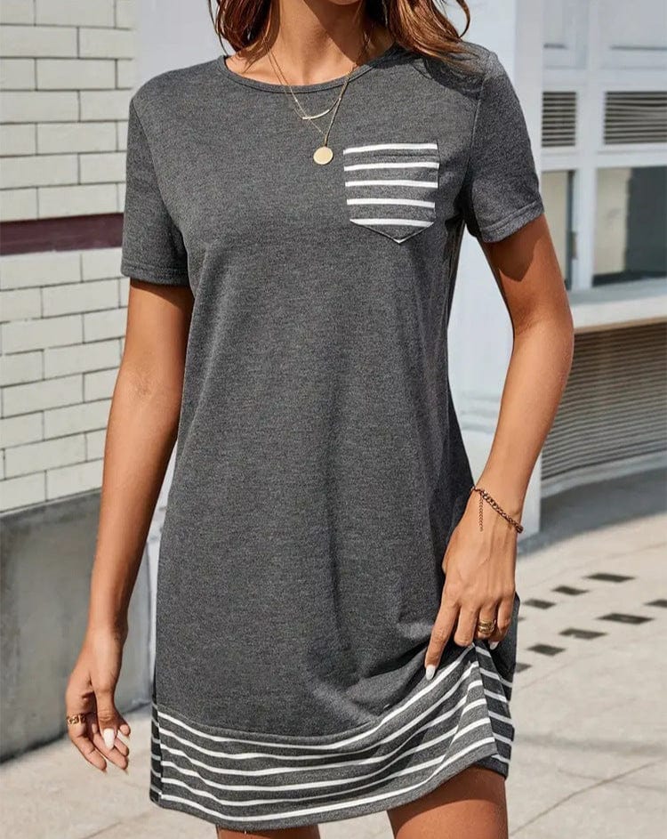 Ivy Striped Pocket Dress