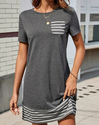 Ivy Striped Pocket Dress