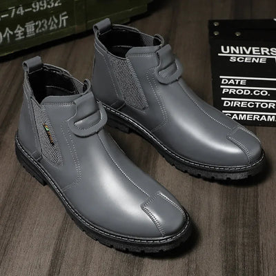 Sullivan | Slip-On Leather Boots