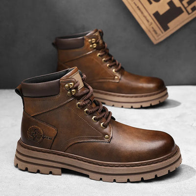 Ellis | Winter Leather Boots