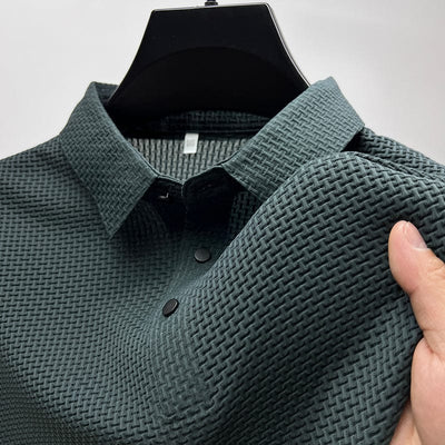 Bracciano Silk Polo Shirt