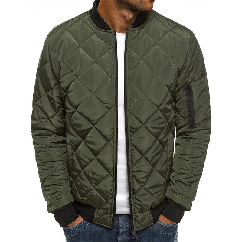 Renzo Quilted Bomber Jacket