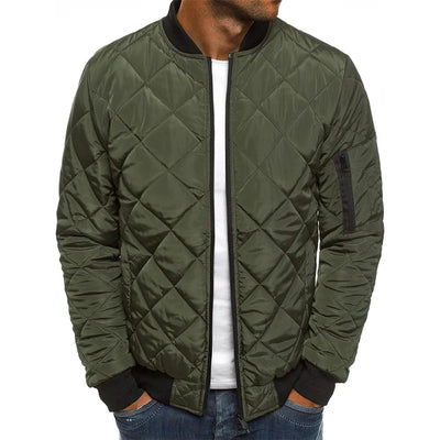 Renzo Quilted Bomber Jacket