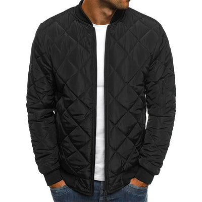 Renzo Quilted Bomber Jacket