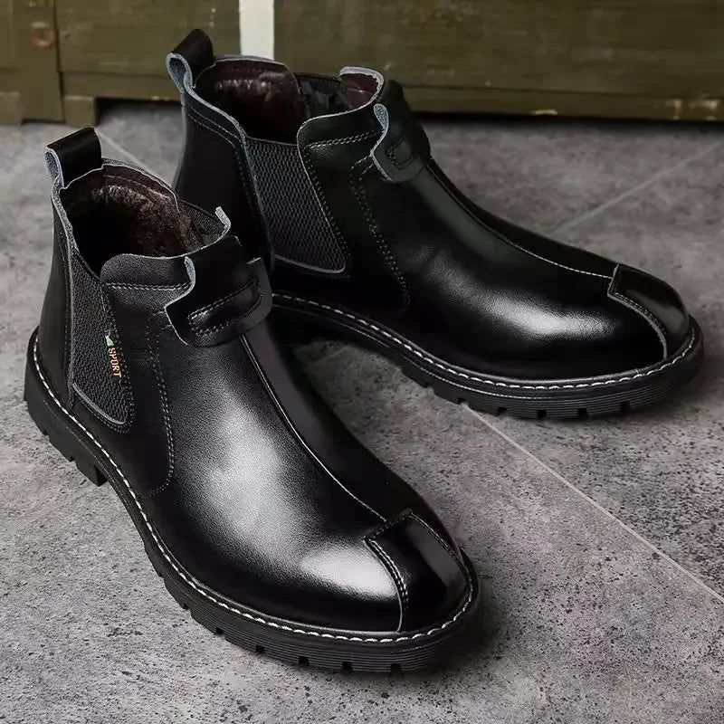 Sullivan | Slip-On Leather Boots