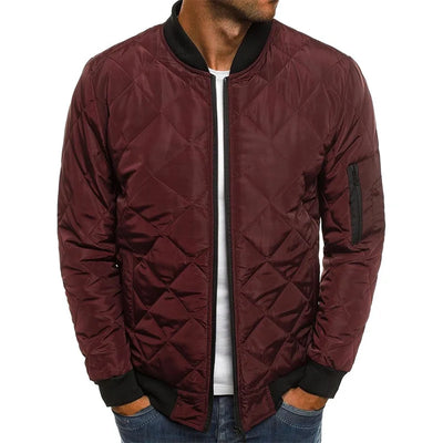 Renzo Quilted Bomber Jacket