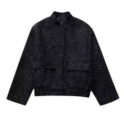 Aelith - Jacket with sequin embroidery