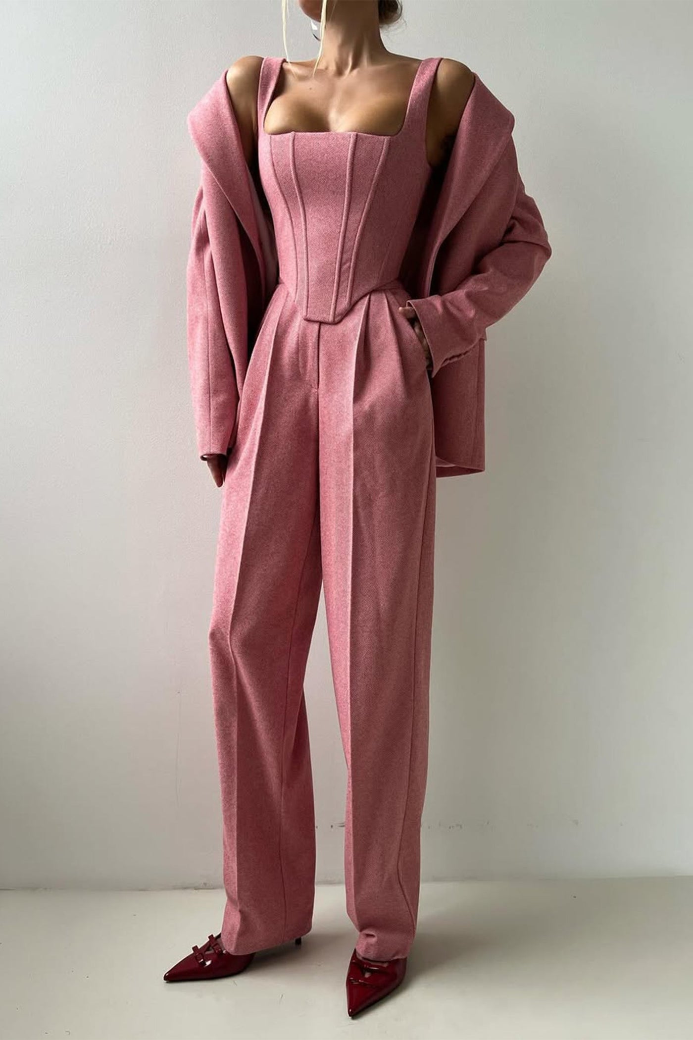 Mayfair Chic Blazer Set