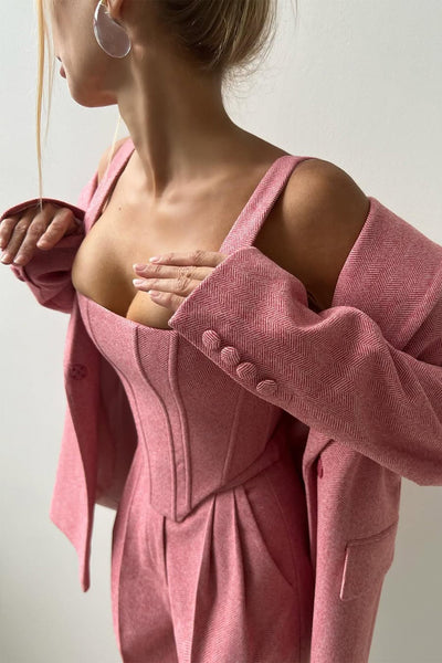 Mayfair Chic Blazer Set