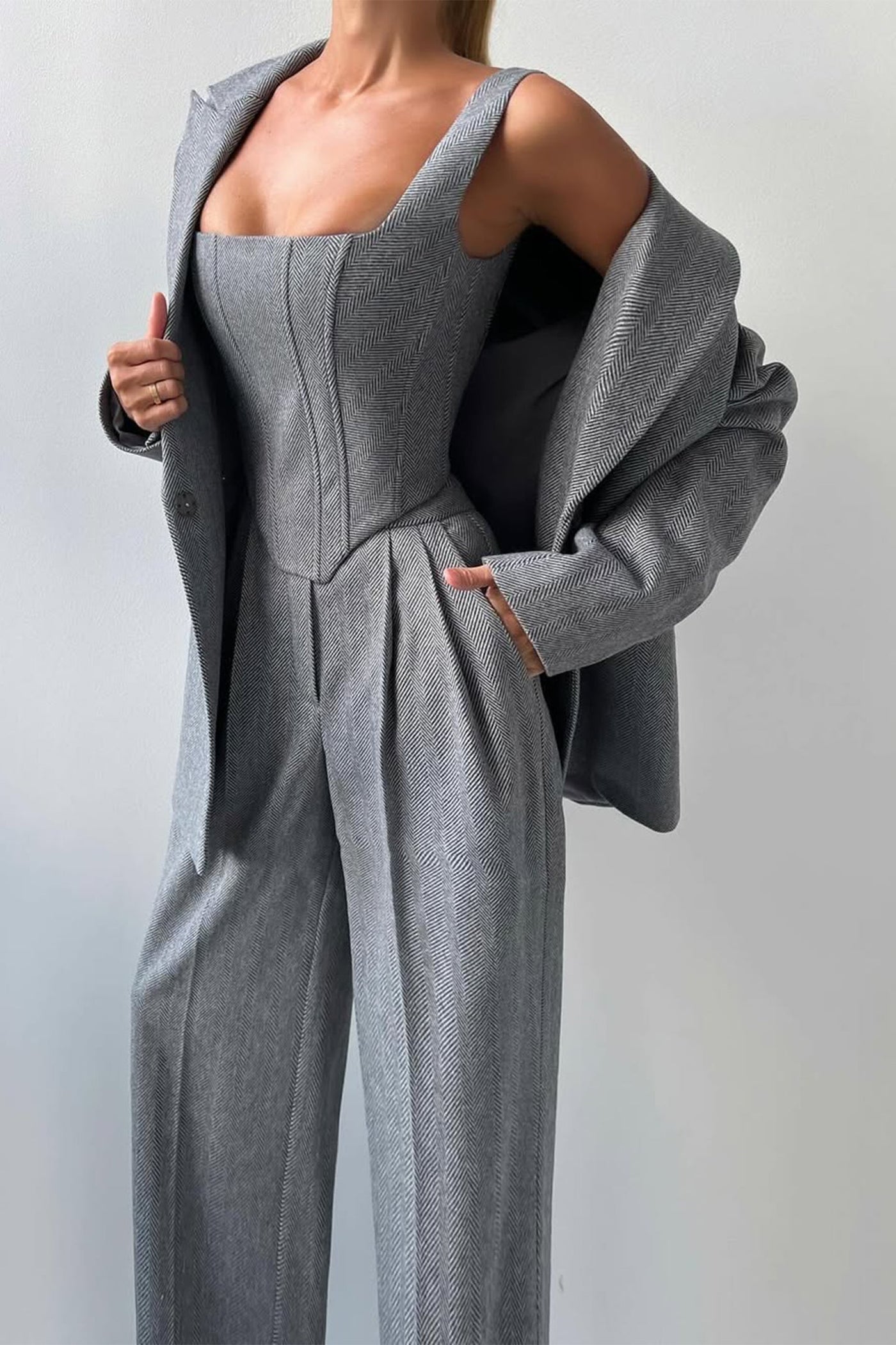 Mayfair Chic Blazer Set
