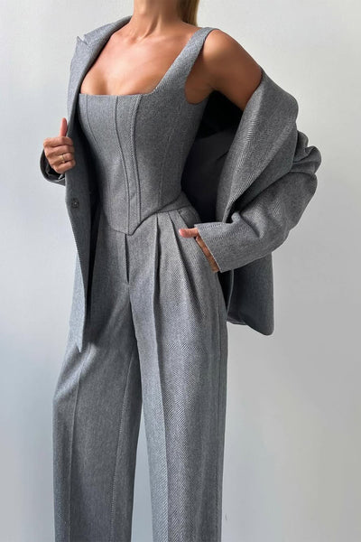 Mayfair Chic Blazer Set