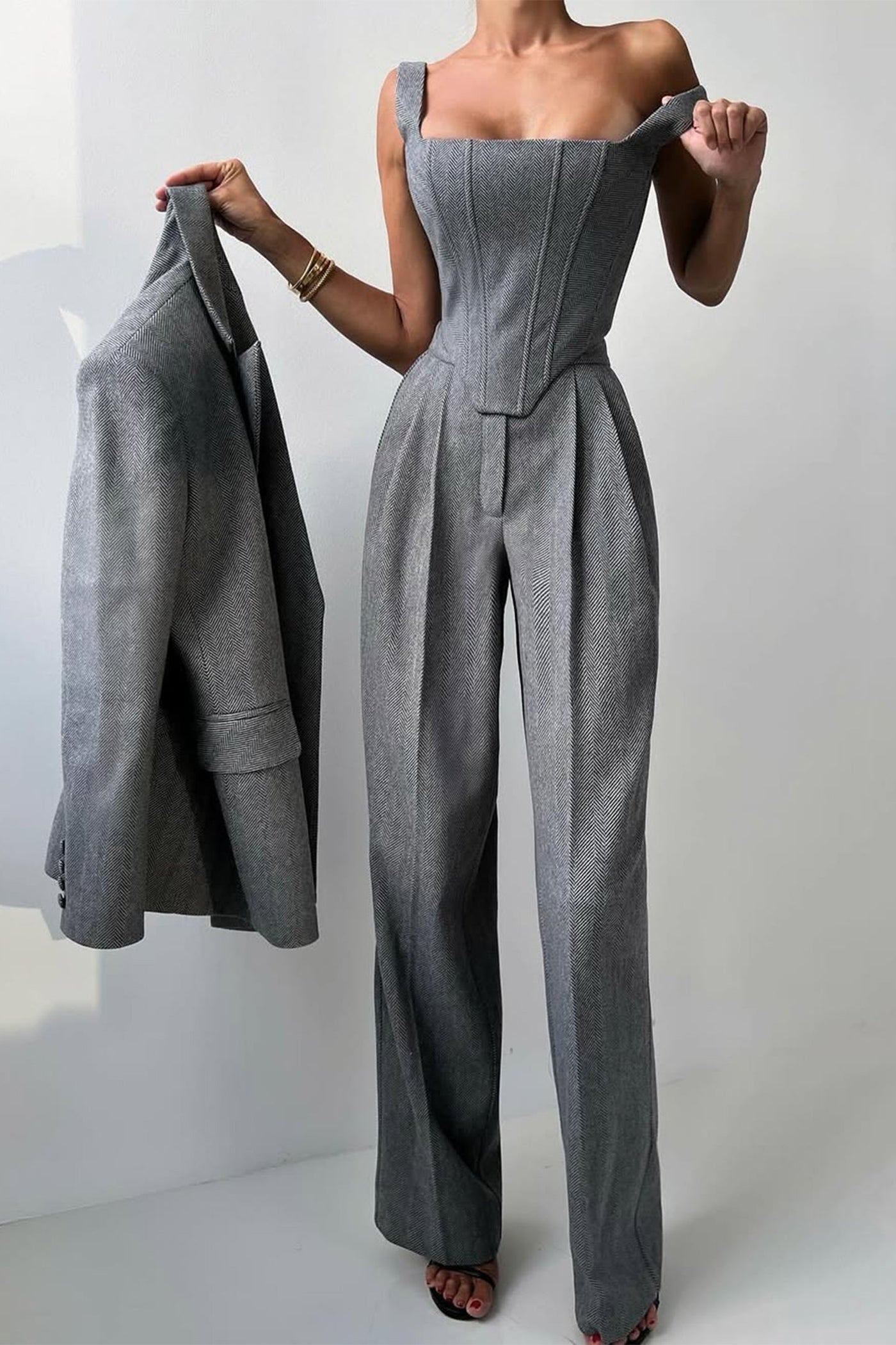 Mayfair Chic Blazer Set
