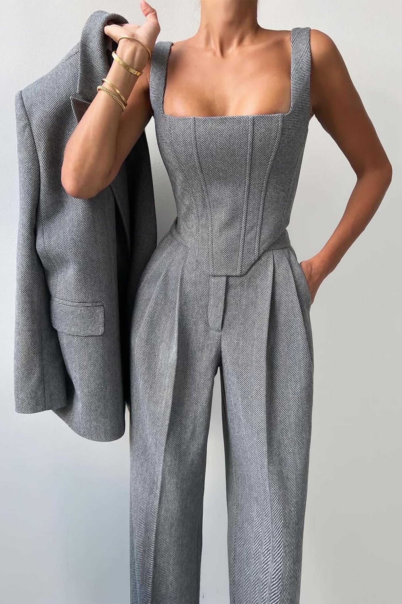Mayfair Chic Blazer Set