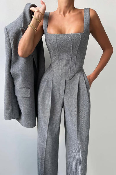 Mayfair Chic Blazer Set