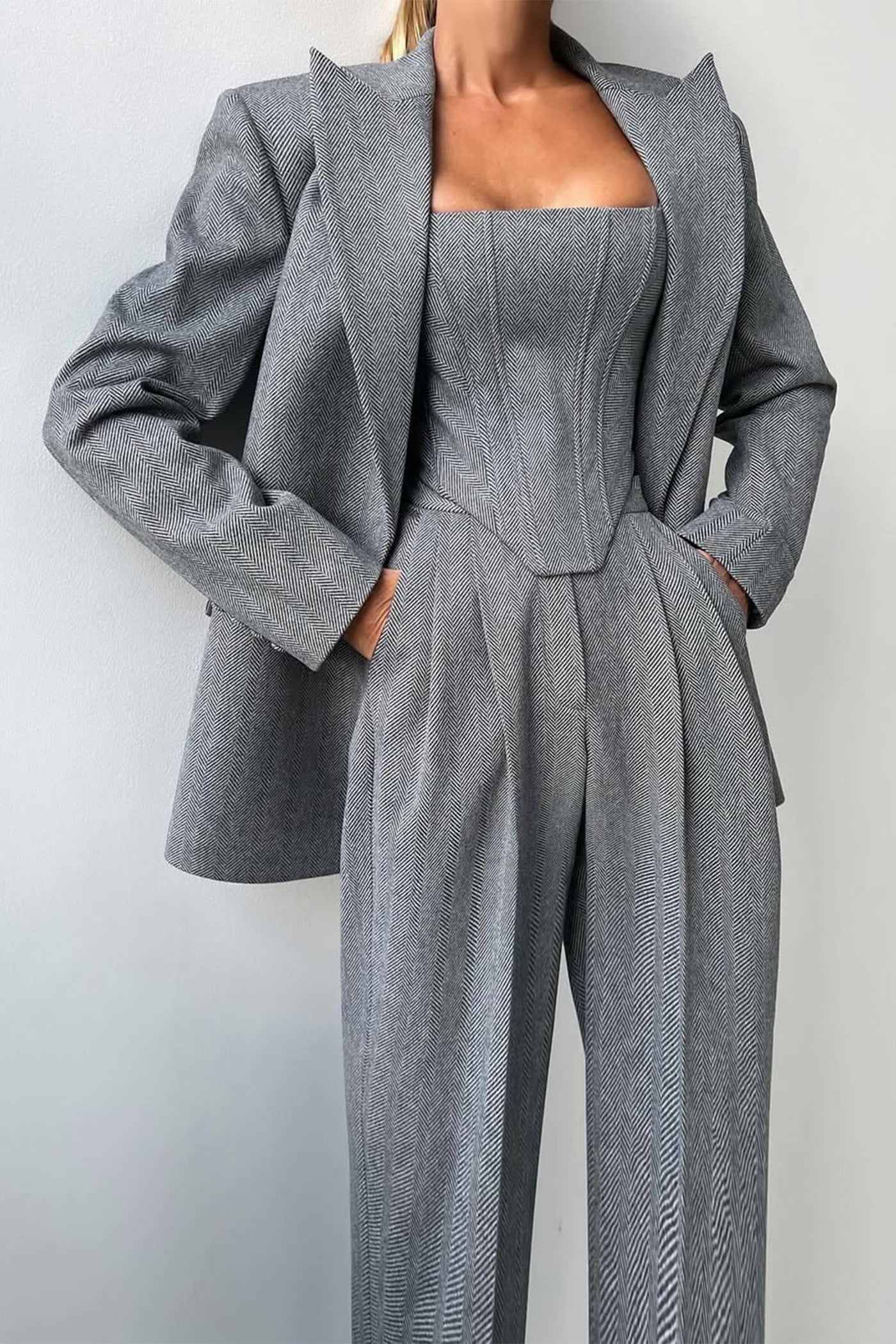 Mayfair Chic Blazer Set