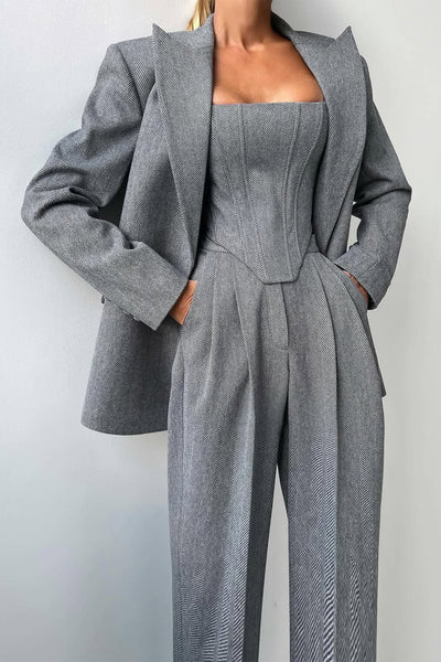 Mayfair Chic Blazer Set