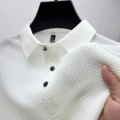 Bracciano Silk Polo Shirt