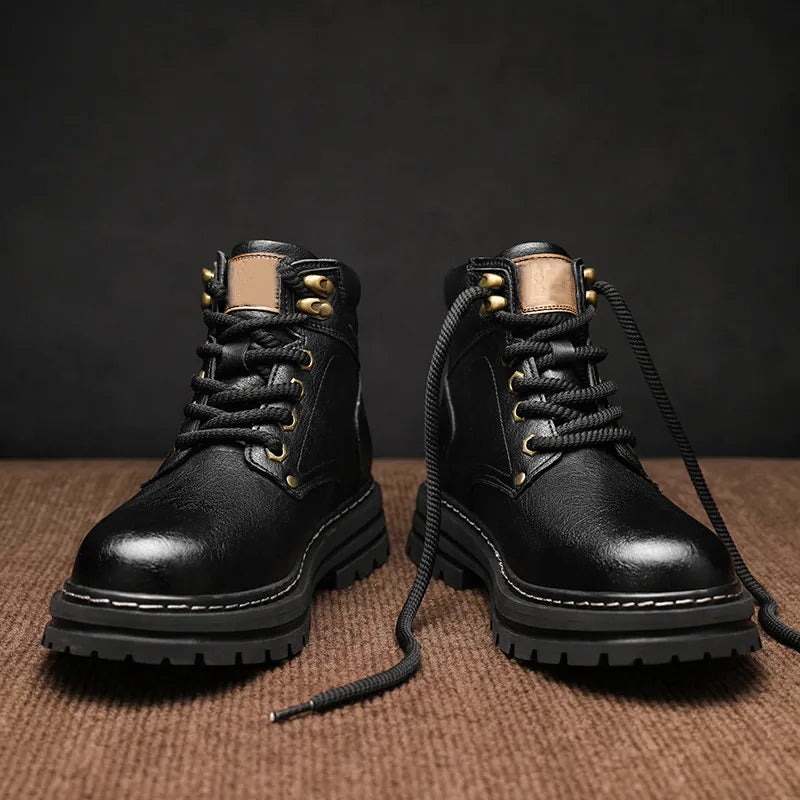 Ellis | Winter Leather Boots