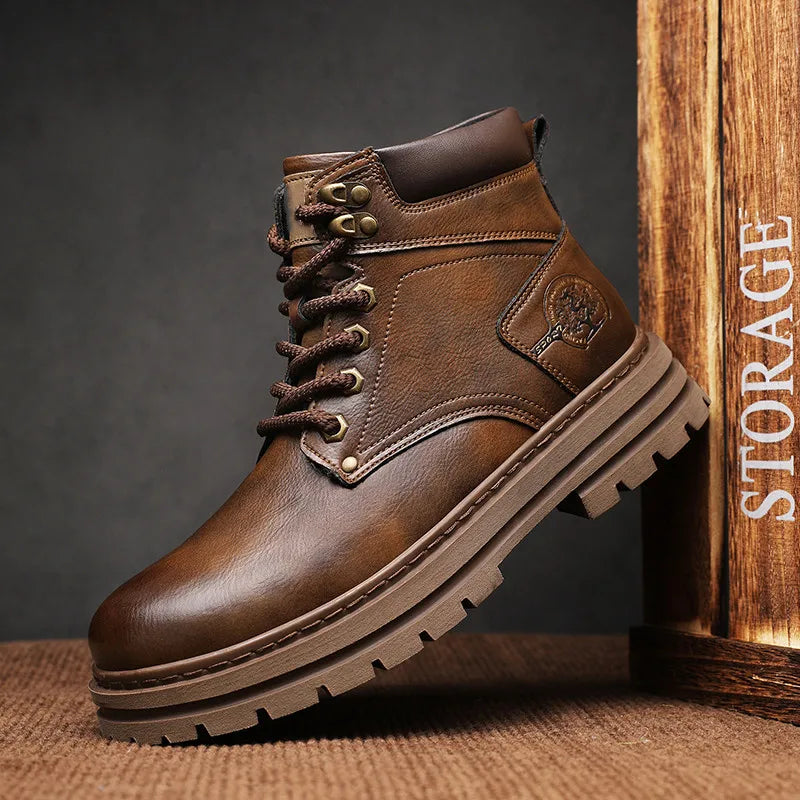 Ellis | Winter Leather Boots