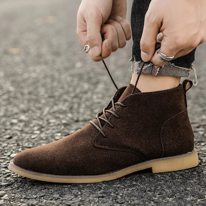 Grayson | Suede Boots