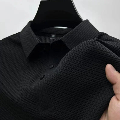 Bracciano Silk Polo Shirt