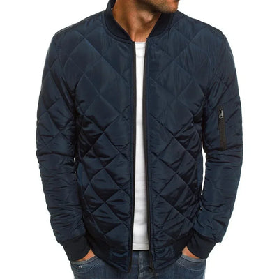 Renzo Quilted Bomber Jacket