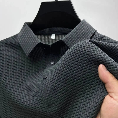 Bracciano Silk Polo Shirt