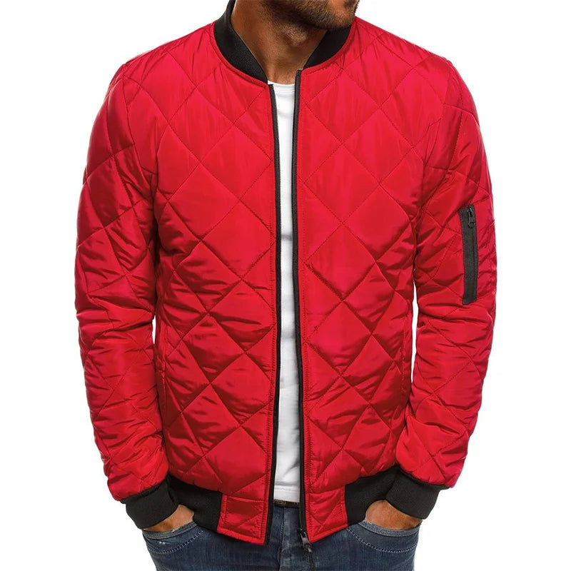 Renzo Quilted Bomber Jacket