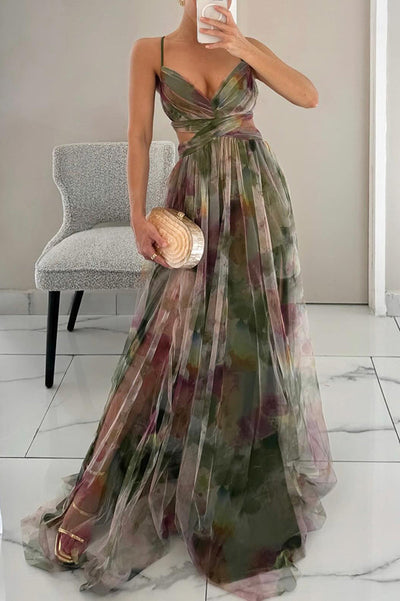 Ellington & Co. – Stunning Floral Print Maxi Dress
