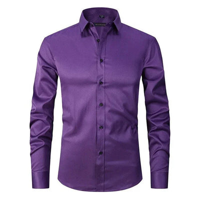 Lucas | Stretchy Anti-Crease Shirt
