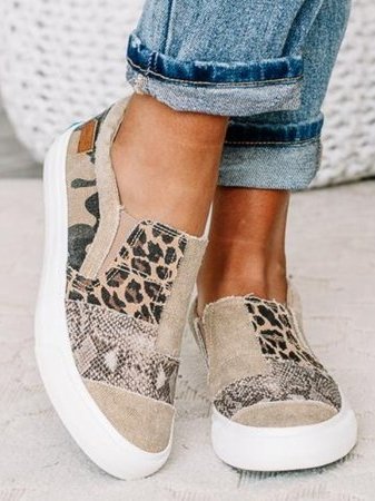 Noemi Canvas Slip-On Sneakers