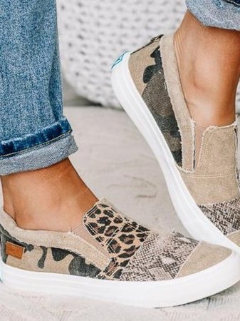 Noemi Canvas Slip-On Sneakers