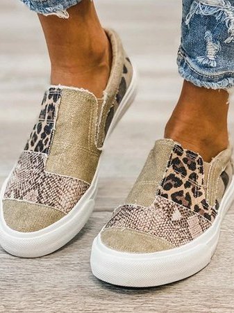 Noemi Canvas Slip-On Sneakers