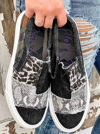 Noemi Canvas Slip-On Sneakers