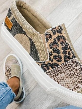Noemi Canvas Slip-On Sneakers