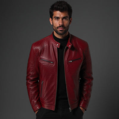 Stefan | Men's Leather Jacket