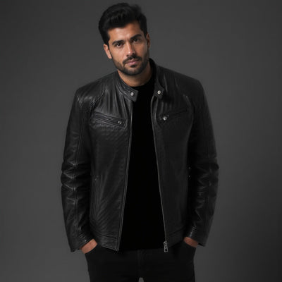 Stefan | Men's Leather Jacket