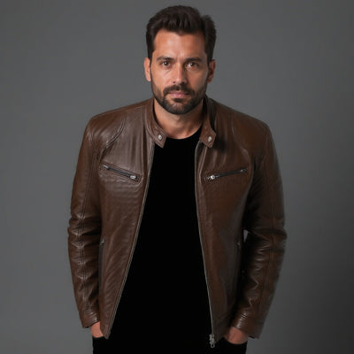 Stefan | Men's Leather Jacket