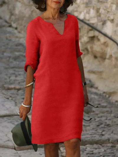 Josette V-Neck Dress