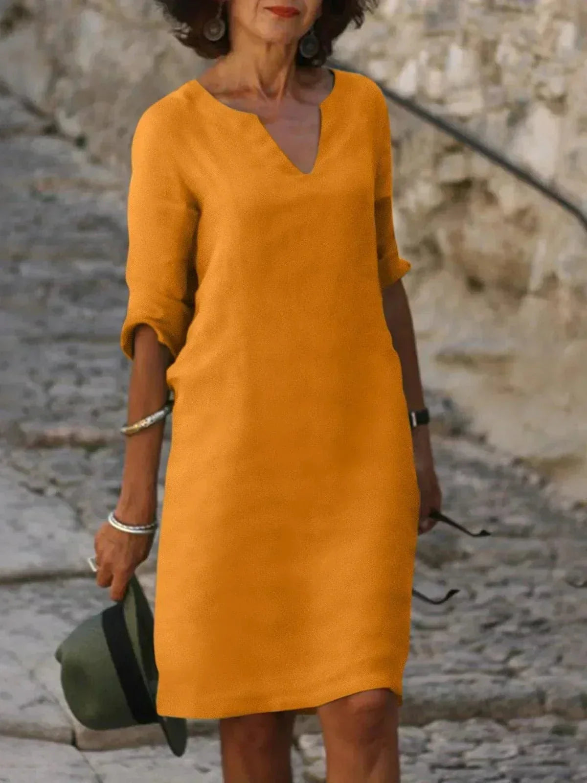 Josette V-Neck Dress