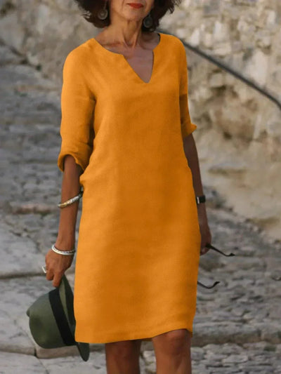 Josette V-Neck Dress
