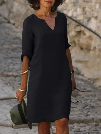Josette V-Neck Dress